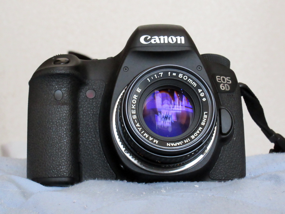 非常に久しぶりに３Ｄプリンターで製作されたマウントアダプターを用い、Canon EOS 6D + MAMIYA-SEKOR E 50mm/F1.7  でフルサイズデジタル撮影をしてみました。感動的に美しい画が得られましたぞ～ヽ(' ∇' )ノ ♪: カメラと写真と猫と