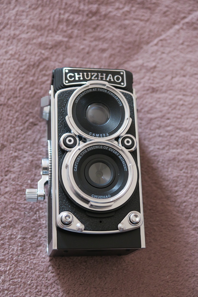 購入した、二眼レフ型大人向けトイデジタルカメラCHUZHAO、詳細