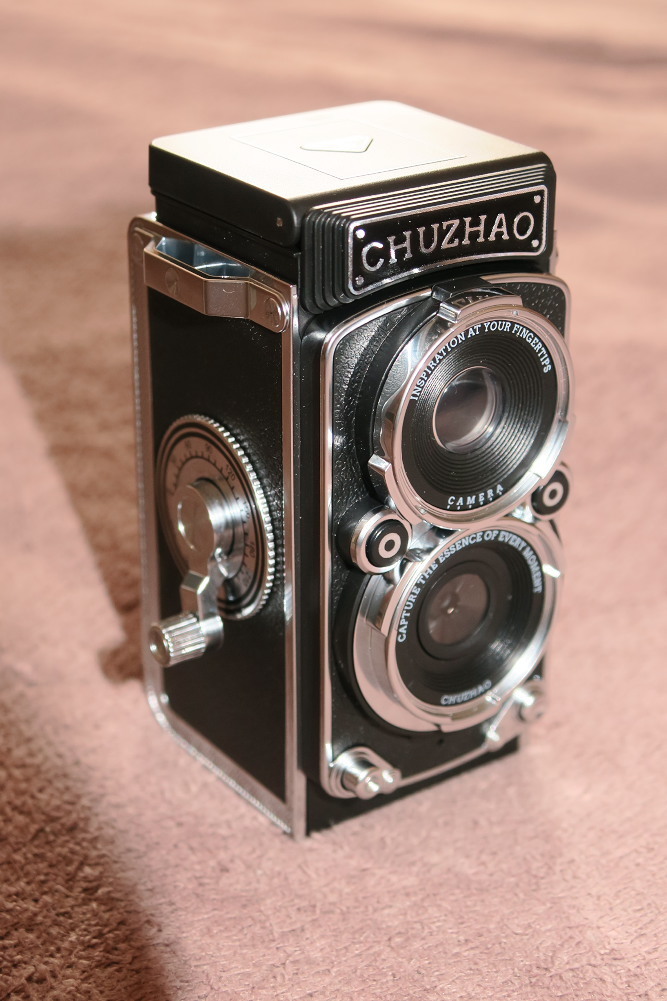 購入した、二眼レフ型大人向けトイデジタルカメラCHUZHAO、詳細
